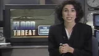 Weather Channel clips (incl. Local Forecasts), Wednesday June 19 1996 (incl.Tropical Storm Arthur)