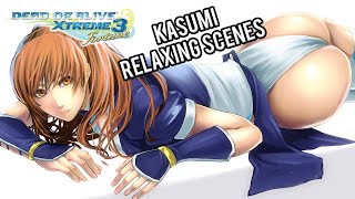Kasumi Relaxing Scenes | Dead or Alive Xtreme 3 Relaxing Scenes