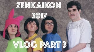 Zenkaikon 2017 Vlog Part 3: Come Meat Our Family