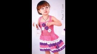 Платье Крючком на 2-3 года - 2019 / Dress Crochet for 2-3 years / Kleiderhaken für 2-3 Jahre