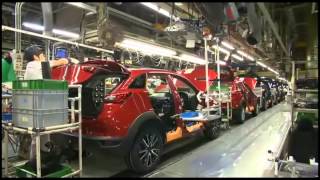 #7 2016 Mazda CX 3 production Производство Мазда СХ3 2016