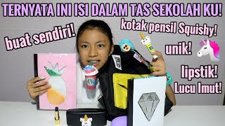 Peralatan Sekolah Aku Buat Sendiri Loh !! Cute banget Karakter unik dan Lucu
