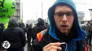 Reportage. Pourquoi 400 cheminots de la circulation étaient en grève ce jeudi ?