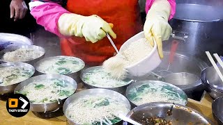1시간에 200그릇!! 서문시장 3,500KRW 칼국수/  Korean Kalguksu noodles / 한국 길거리음식 / Korean street food