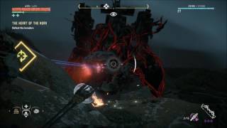 Horizon Zero Dawn the Heart of the Nora Defeat the Invaders Corrupted Thunderjaw