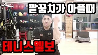 [팔꿈치가 아플때] 테니스엘보 마사지 운동재활방법