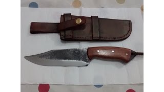 Unboxing: faca artesanal Santa Fé - Sobrevivência e BushCraft