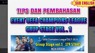 Pes 2017 Android | Tips Dan Pembahasan Event UEFA Champions League Grup Stage Vol.1