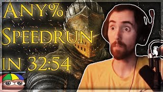 Asmongold Reacts to Dark Souls Remastered Speedrun - Any% in 32:54 IGT (World Record) by Elajjaz