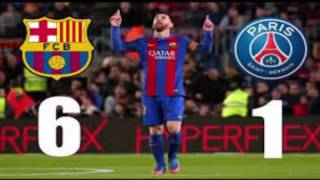 اهداف برشلونة 6-1 باريس سان جيرمان [8/3/2017] عصام الشوالي - دوري ابطال اوروبا [HD]