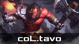 coL.tavo — Axe, Offlane (Jun 23, 2019) | Dota 2 patch 7.22 gameplay