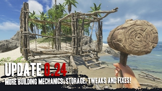 Stranded Deep - НОВЫЕ ОСТРОВА И ОРУЖИЕ (Обнова 0.24)