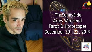 Aries Weekend Tarot & Horoscope Readings December 20 - 22, 2019