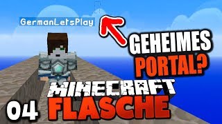 Ein FLIEGENDES LAMA & ein GEHEIMES PORTAL? ☆ Minecraft FLASCHE #4