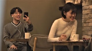 [몰카] 내 옆에서 찐따가 여친과 영통을 한다면!!?ㅋㅋㅋㅋㅋㅋ