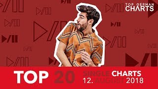 TOP 20 SINGLE CHARTS - 12. AUGUST 2018