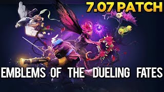 Dota 2 - 7.07 Patch - Emblems of the Dueling Fates [Immortal Bundle]