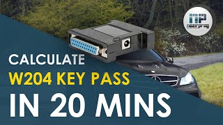 How to get key pass from W204 EIS all keys lost with power adapter in 20 minutes