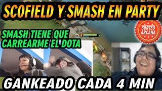[SORTEO] SMASH Y SCOFIELD EN PARTY,DESVENDANDO SMURFS Y LO DEJAN CON UN ITEM MID 10 - DOTA 2