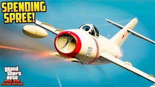 GTA Online Smuggler's Run DLC - MASSIVE $100,000,000 SPENDING SPREE! ALL NEW AIRCRAFT & CARS!