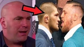 ЗАЯВЛЕНИЕ ДАНЫ УАЙТА О ПРЕСС-КОНФЕРЕНЦИИ КОНОРА И ХАБИБА! ВЗВЕШИВАНИЕ UFC 228!