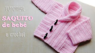 Abrigo de bebé unisex - Tutorial Crochet paso a paso (1 de 2)