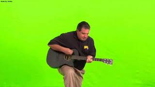 Phil Swift Guitar (green screen)