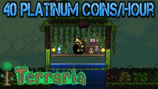 Terraria 1.3 | The Best Money Farm 40 Platinum Coins/Hour (Tutorial)