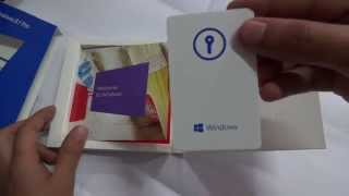 Windows 8.1 Pro Unboxing