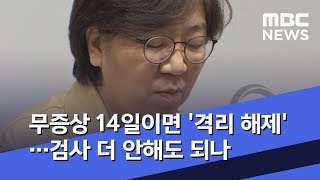 무증상 14일이면 '격리 해제'…검사 더 안해도 되나 (2020.02.11/뉴스데스크/MBC)