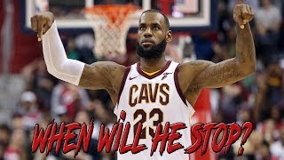 WHEN WILL LEBRON JAMES START TO SLOW DOWN? | KOT4Q