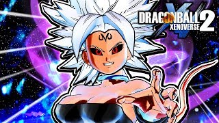 FEMALE True Majin Mutation Skill Transformation For Custom Character DLC Mod Gameplay - Xenoverse 2