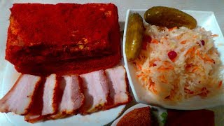 САЛО, ВАРЕНОЕ В ПАКЕТЕ + вкусная картоха!