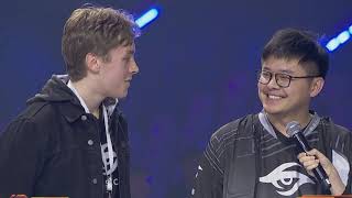 Secret Midone interview after EG win