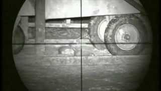 Pig Farm Rat hunting 9 using an Air Arms S410k air rifle and a Nitesite NS200