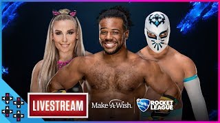 World Wish Day Charity Stream: Make-A-Wish & WWE (feat. Natalya & Sin Cara) – UpUpDownDown Streams