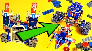 LEGO NEXO Knights 70317 The Fortrex How to Make Alternative Build
