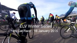 East London Velo - Winter Series - 4th Cat Race @ Hog Hill - 16 January 2016