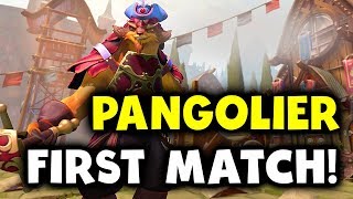 PANGOLIER FIRST PRO GAME! - MINESKI vs WG.U - CAPTAINS DRAFT 4.0 DOTA 2