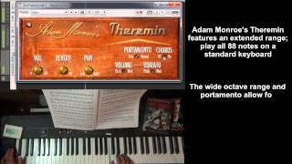 Theremin VST AU AAX Virtual Instrument Plugin Adam Monroe's Theremin