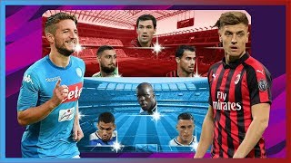 PES2020 เปิดบอล Club Selection - MILAN , Club Selection - NAPOLI