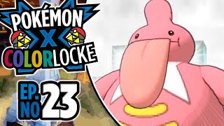 ? EL LÍDER MÁS DIFÍCIL - Pokémon X Colorlocke #23 - Tiasmile