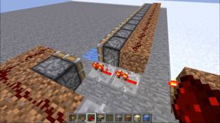 Minecraft 半自動ピストン埋め立て機 【クロック回路不使用＆ひっかかり無し】