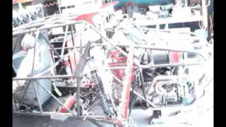 Nissan VK56 engine in kurt's buggy 1st dyno 400WHP+
