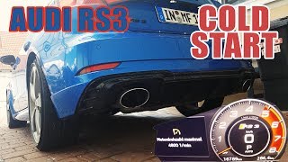 2019 Audi RS3 (with OPF/WLTP) | Cold Start Sound + Change of Rev Limiter