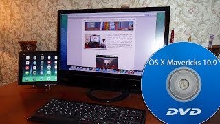 DVD диск для установки OS X Mavericks для Core i3 i5 i7
