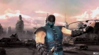 Mortal Kombat IX Scorpion & Sub Zero Costume 2 Performs All Character Intros 4k UHD 2160p