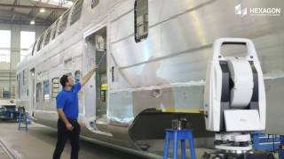 Leica Absolute Tracker AT403 at Stadler Rail AG