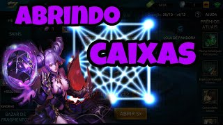 Heroes Evolved, gastando 6500 tokens em caixas de Pandora