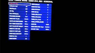 Service Menu Settings For Samsung LED 46" UN46C6900